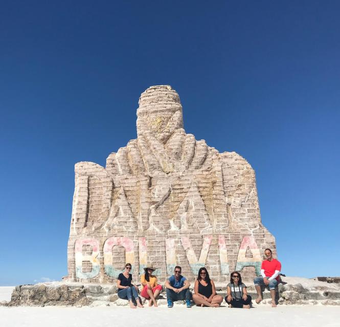 Monumento dakar salar uyuni