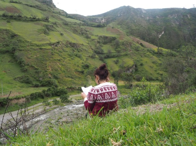 Quilotoa Loop buscando el camino