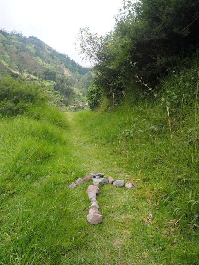 Señalización del Quilotoa Loop